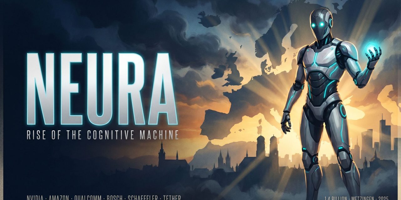 NEURA Robotics haalt tot 1,4 miljard dollar op bij een waardering van 7 miljard. Ontdek wat dit betekent voor cognitieve robots en Physical AI.